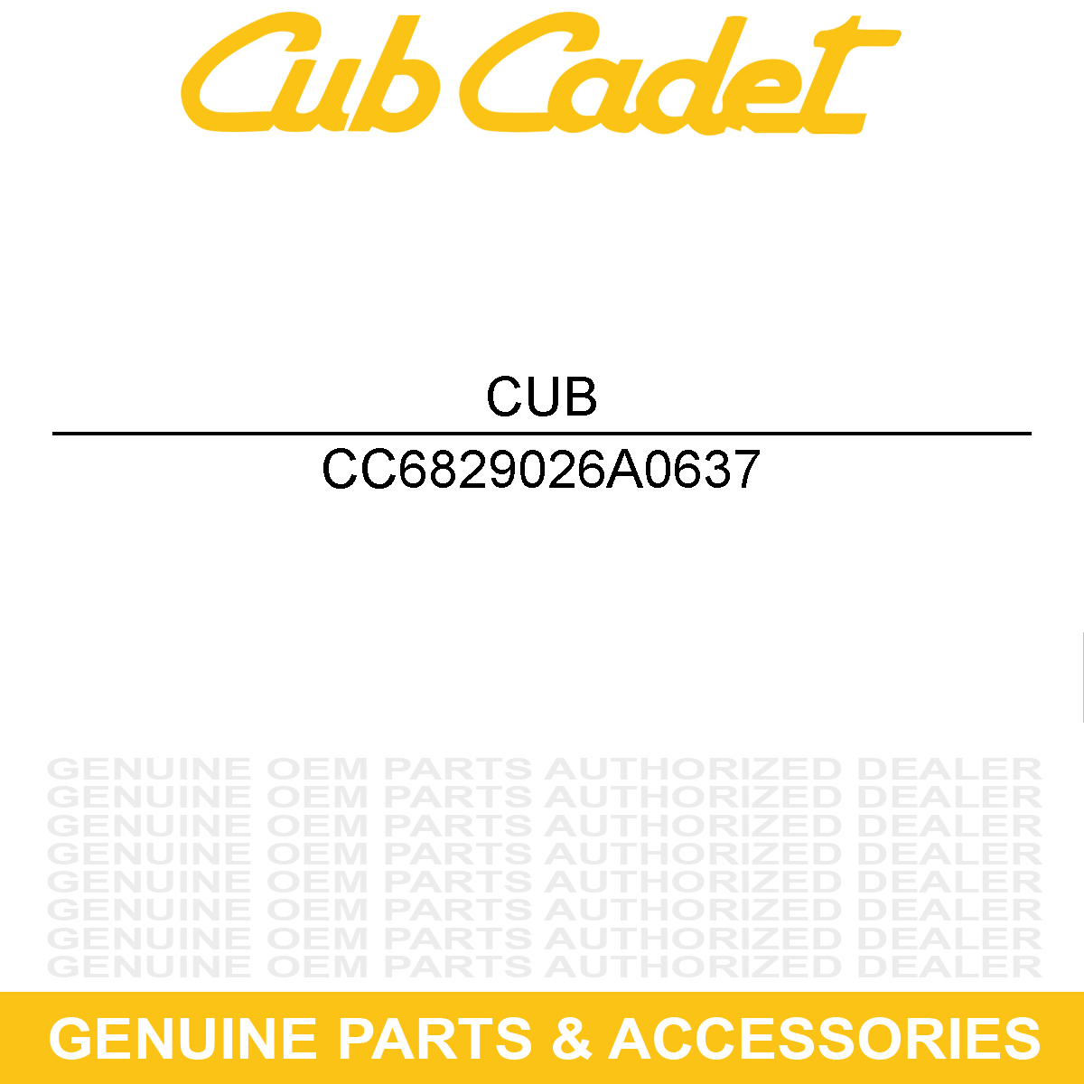 MTD 682-9026A-0637 Bracket