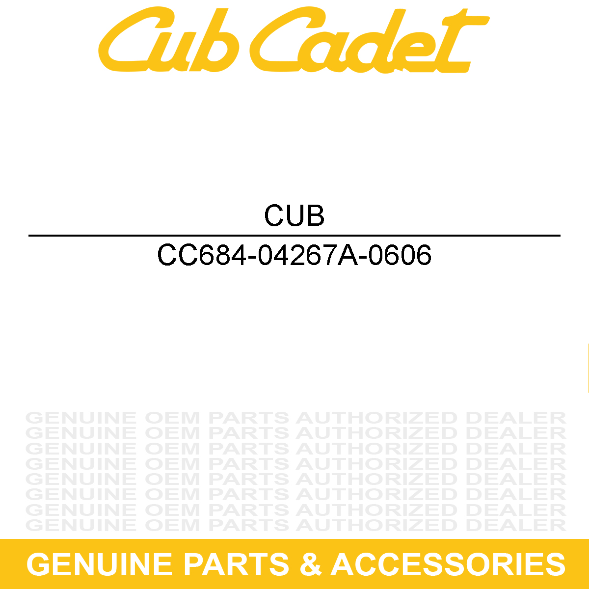 MTD 684-04267A-0606 Auger Housing