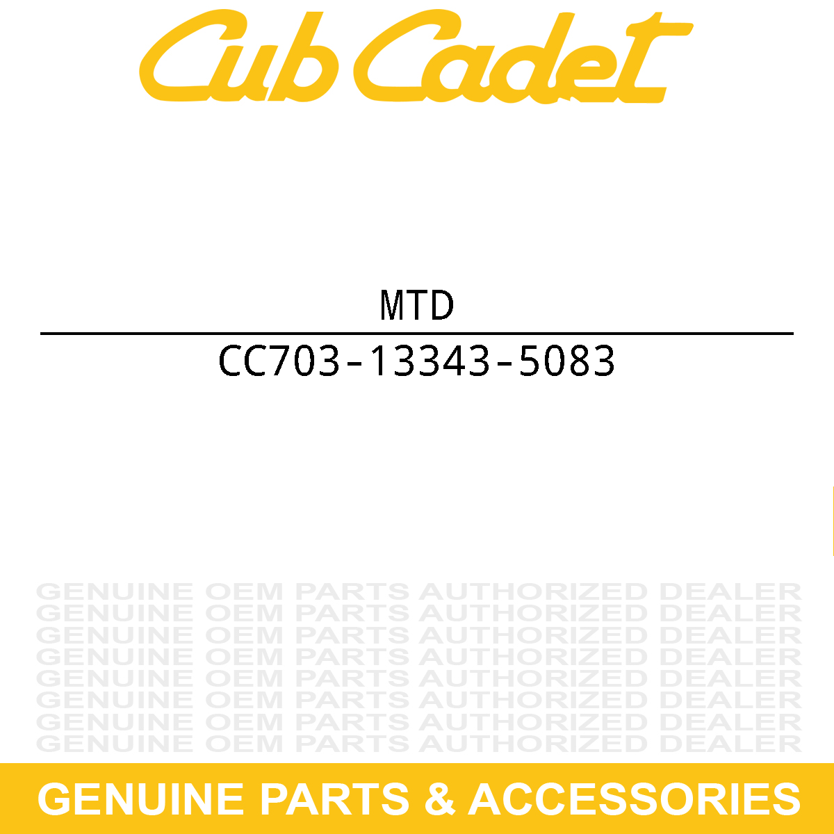 MTD 703-13343-5083 Deck Lift Link