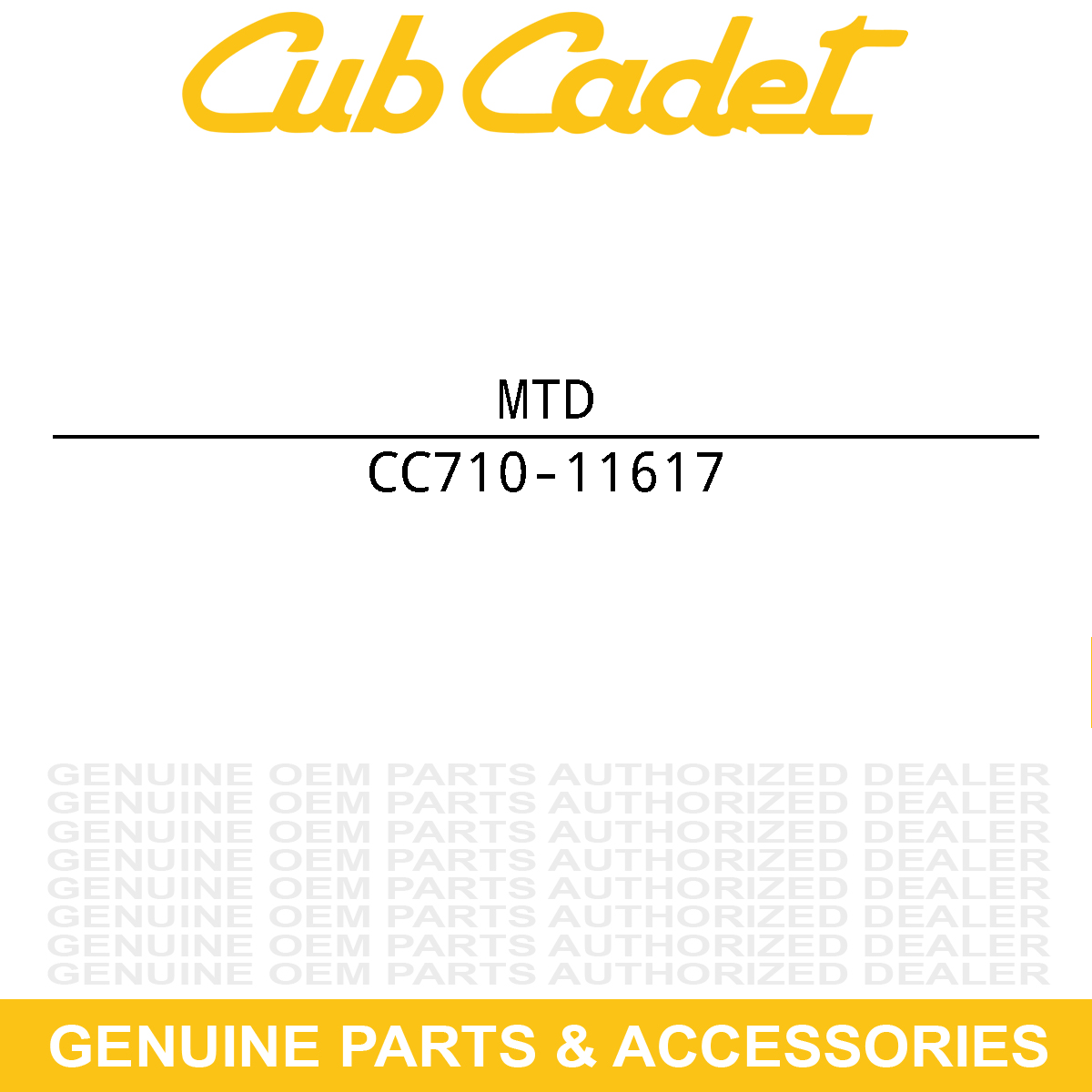 MTD 710-11617 Screw