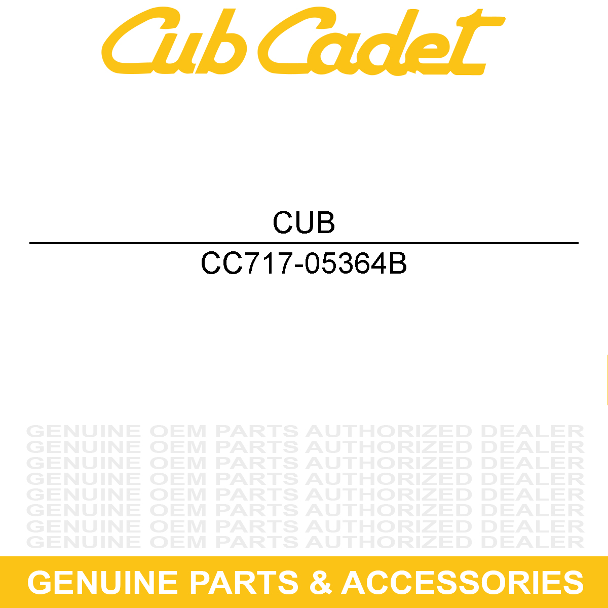 MTD 717-05364B Gear