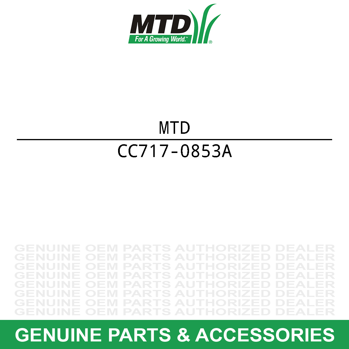 MTD 717-0853A Collar