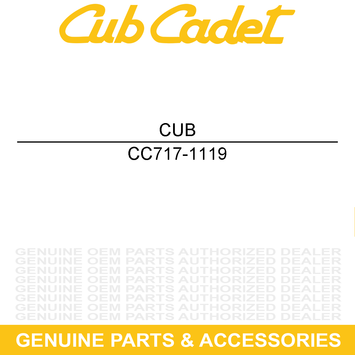 MTD 717-1119 Gear