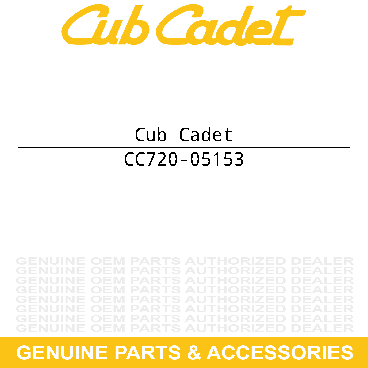 CUB CADET 720-05153 Knob 2-Pack