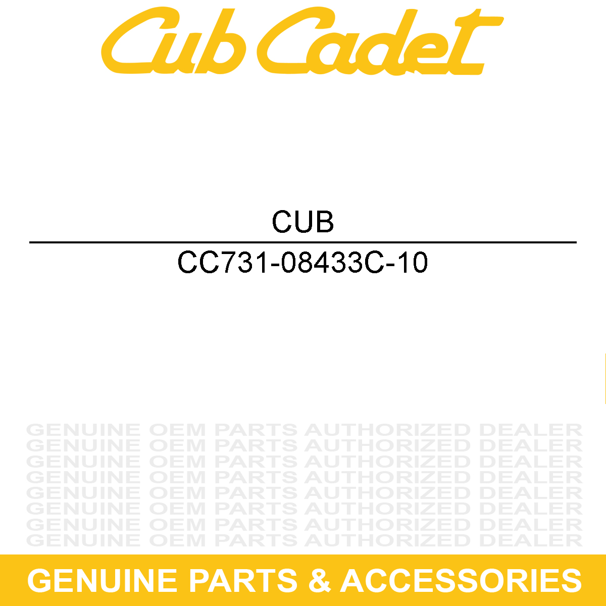 MTD 731-08433C-10 Lever