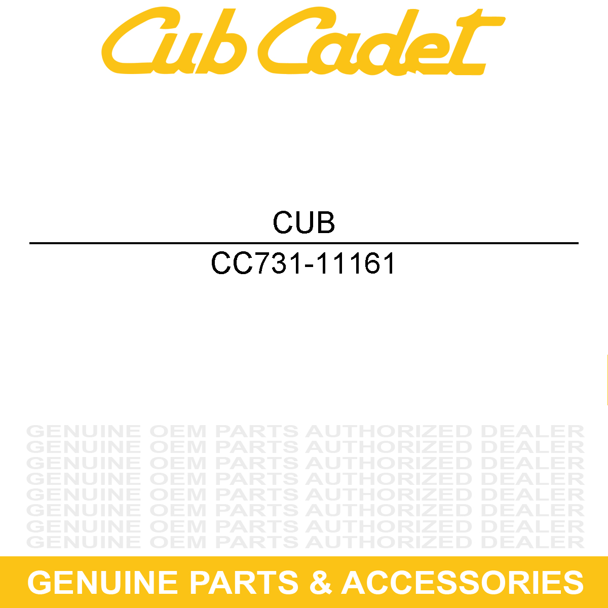 MTD 731-11161 Cap