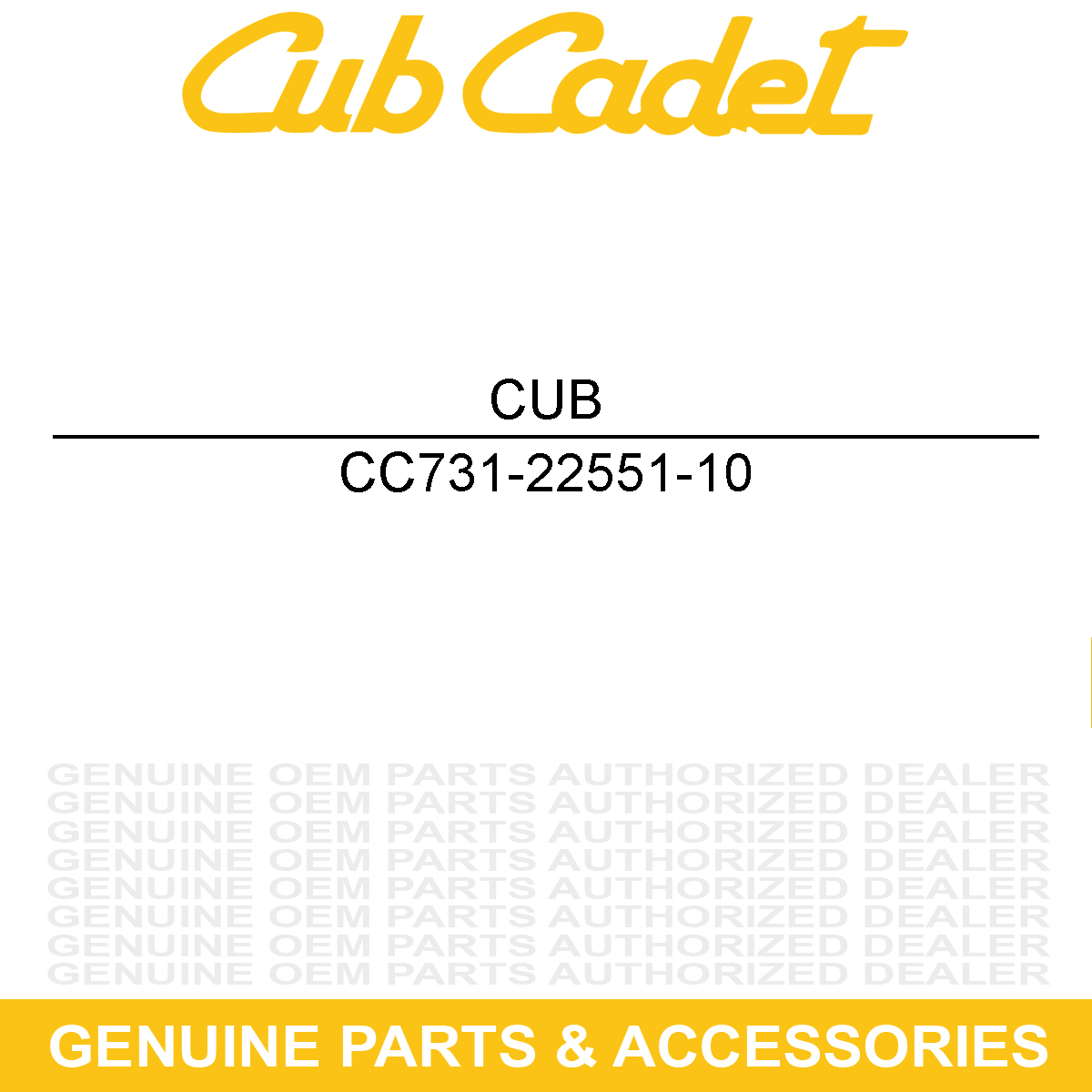 MTD 731-22551-10 Lever