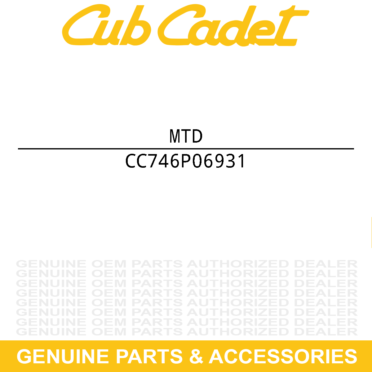 MTD 746P06931 Choke Cable
