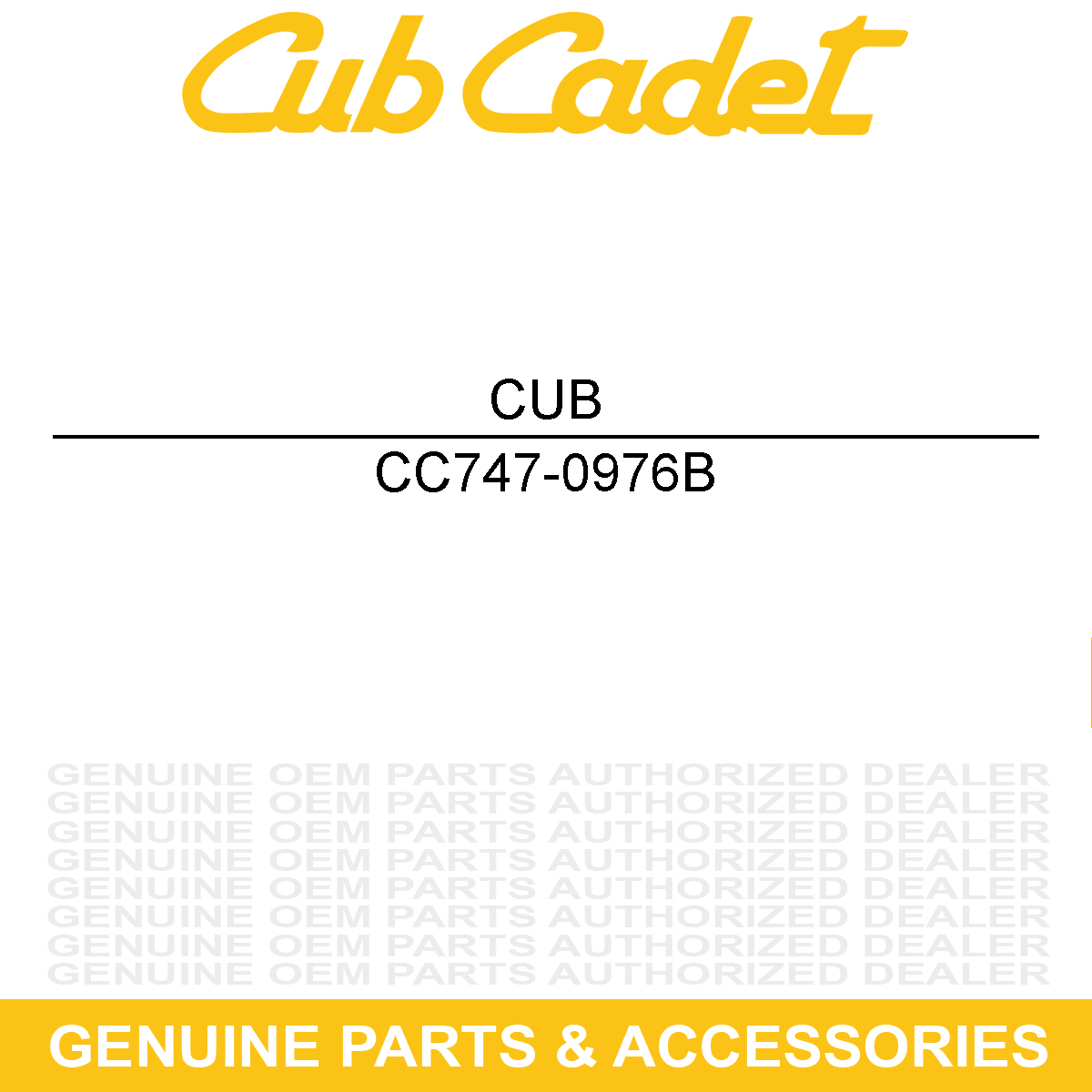 MTD 747-0976B Blade