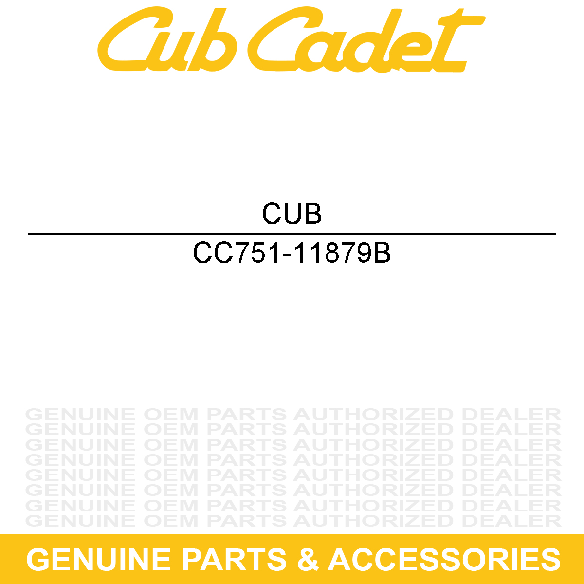 CUB CADET 751-11879B Muffler