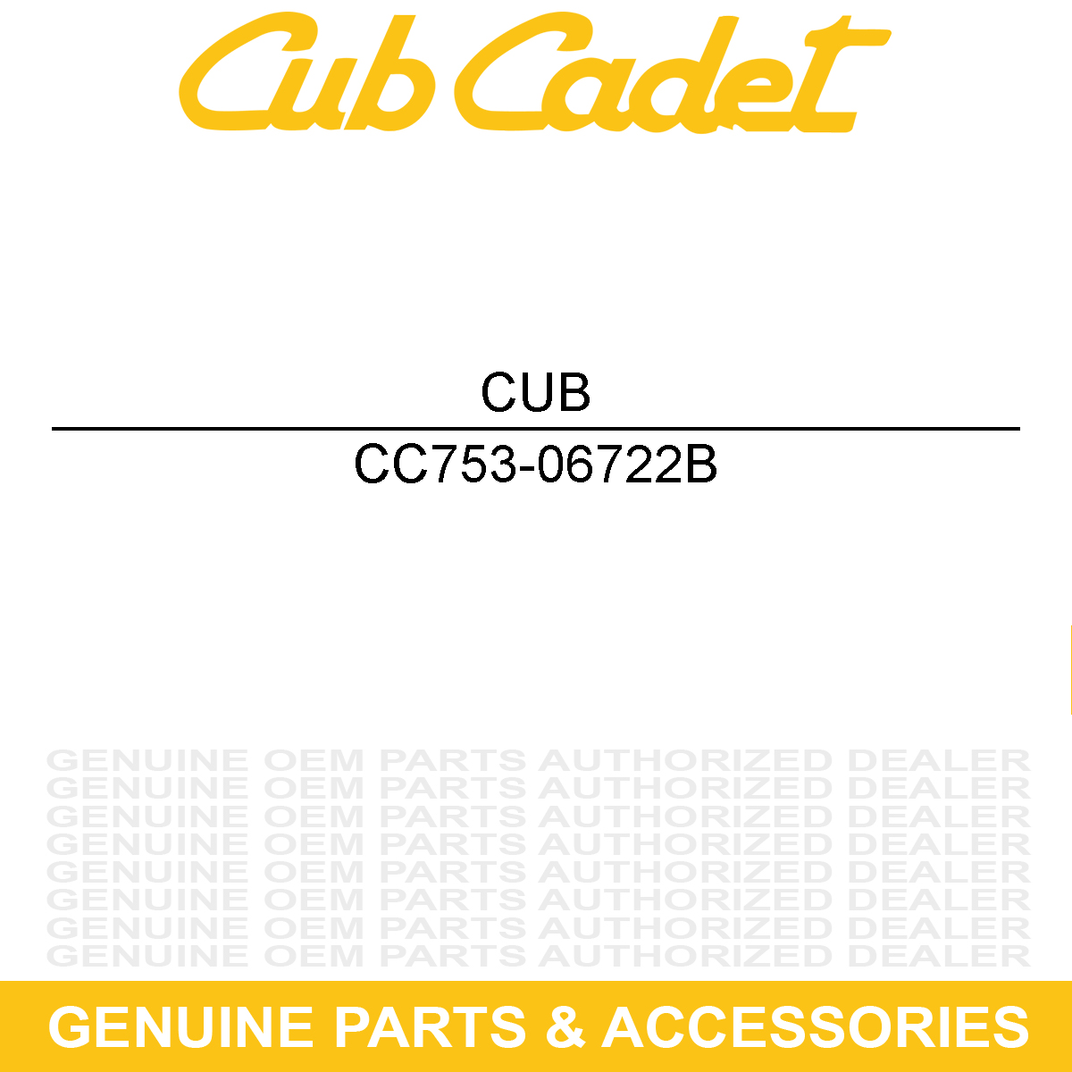 MTD 753-06722B Deck Idler Pulley