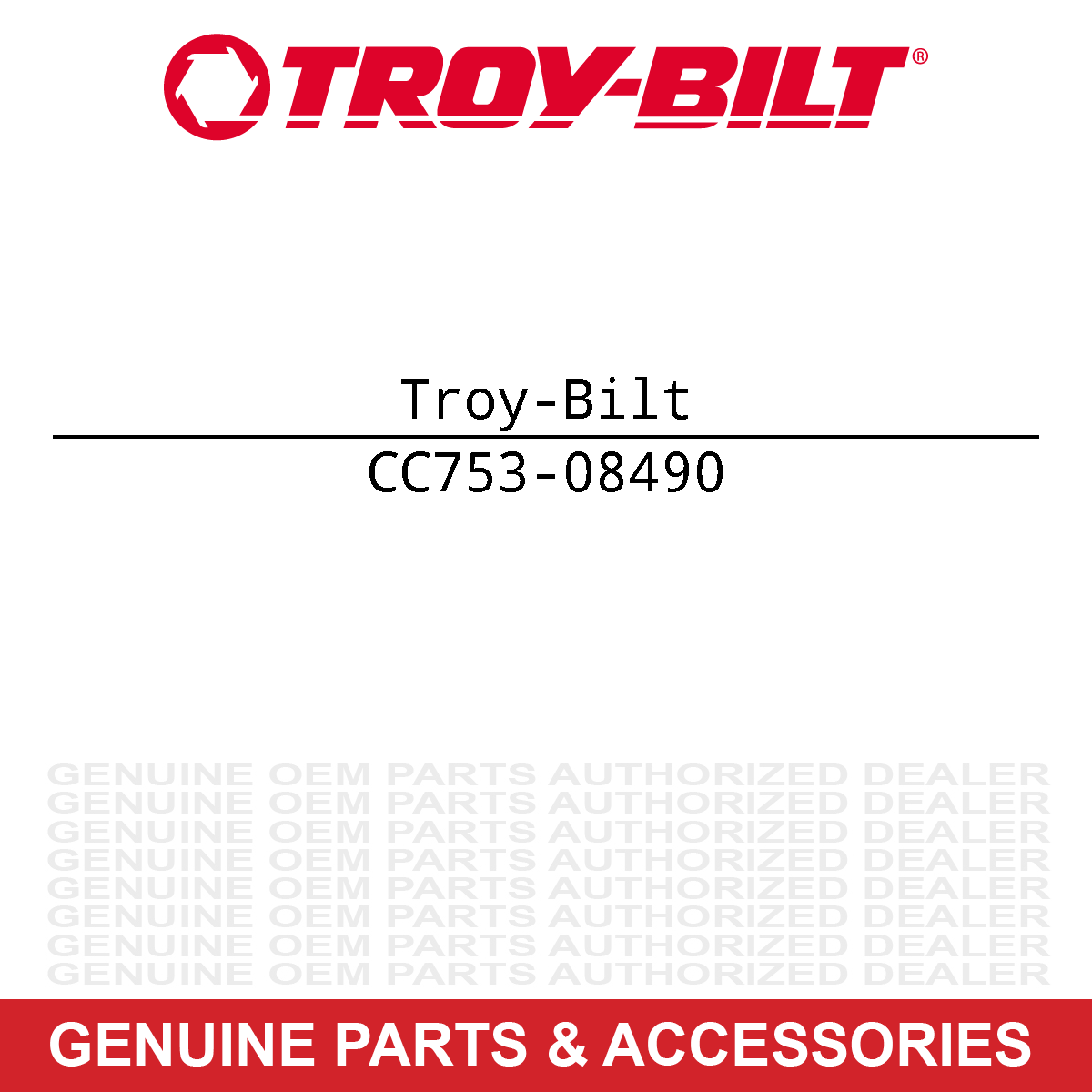 Troy-Bilt 753-08490 Flywheel