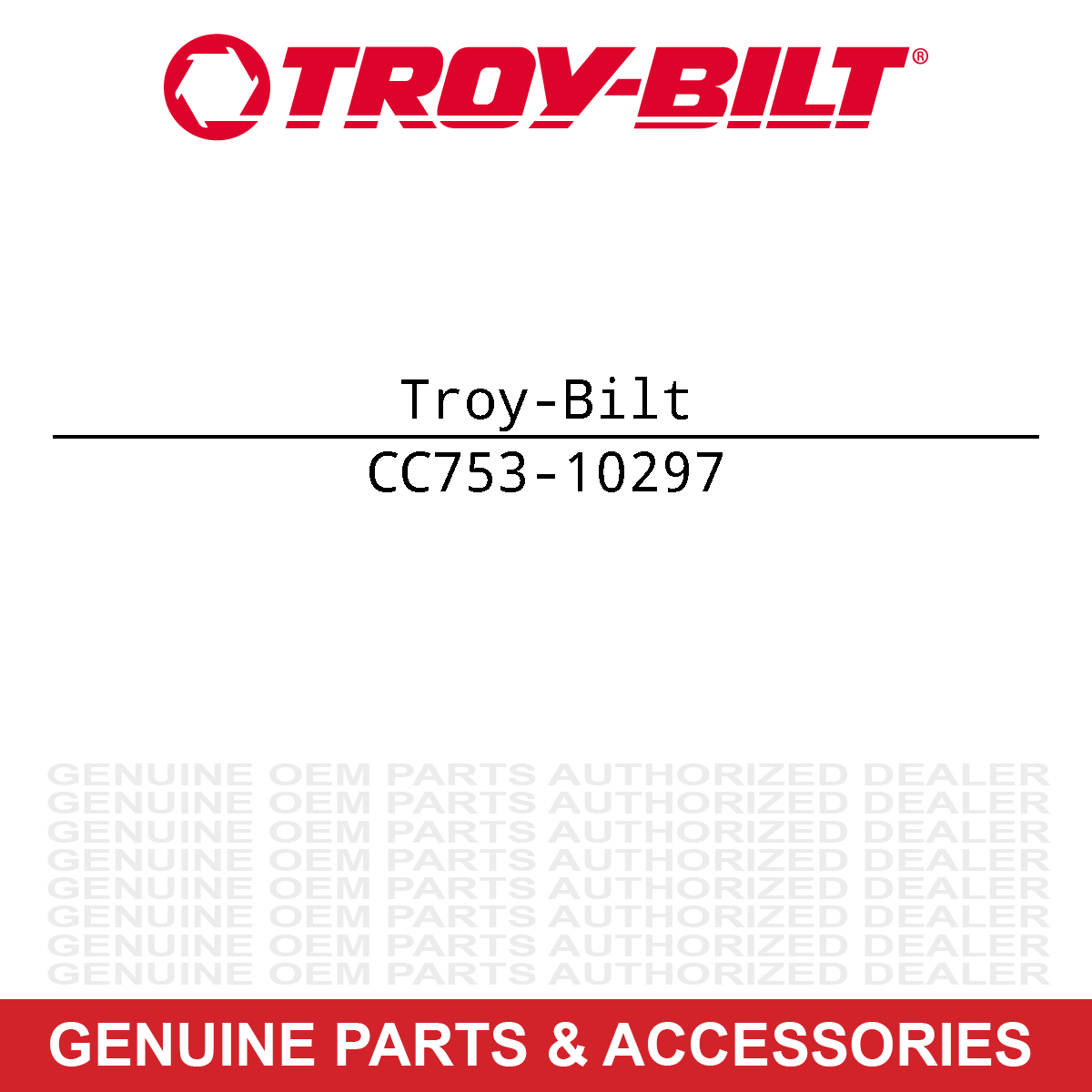 Troy-Bilt 753-10297 Oil Pump