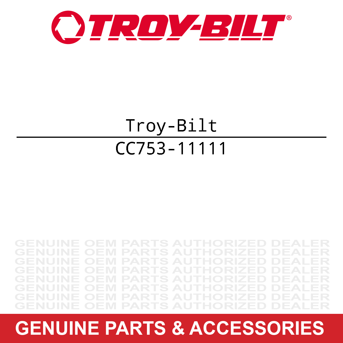 Troy-Bilt 753-11111 Lever