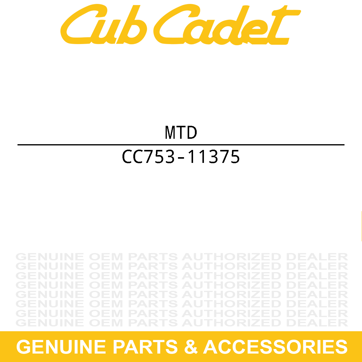 MTD 753-11375 Oil Cap