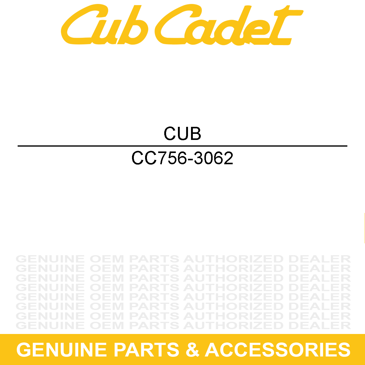 MTD 756-3062 Idler Pulley