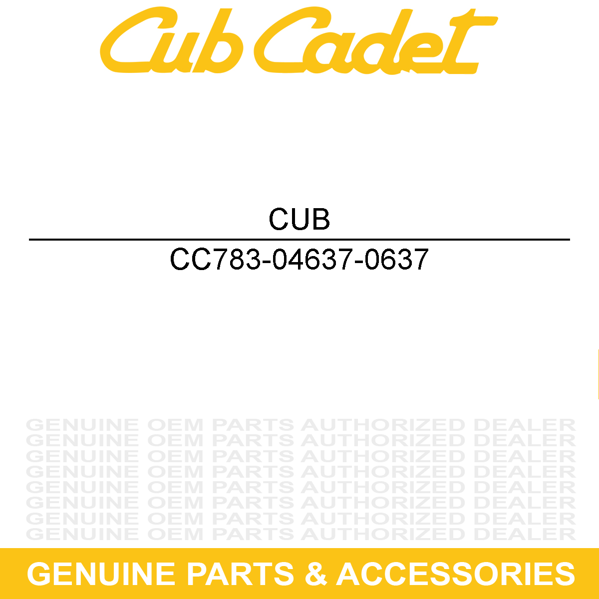 MTD 783-04637-0637 Bracket