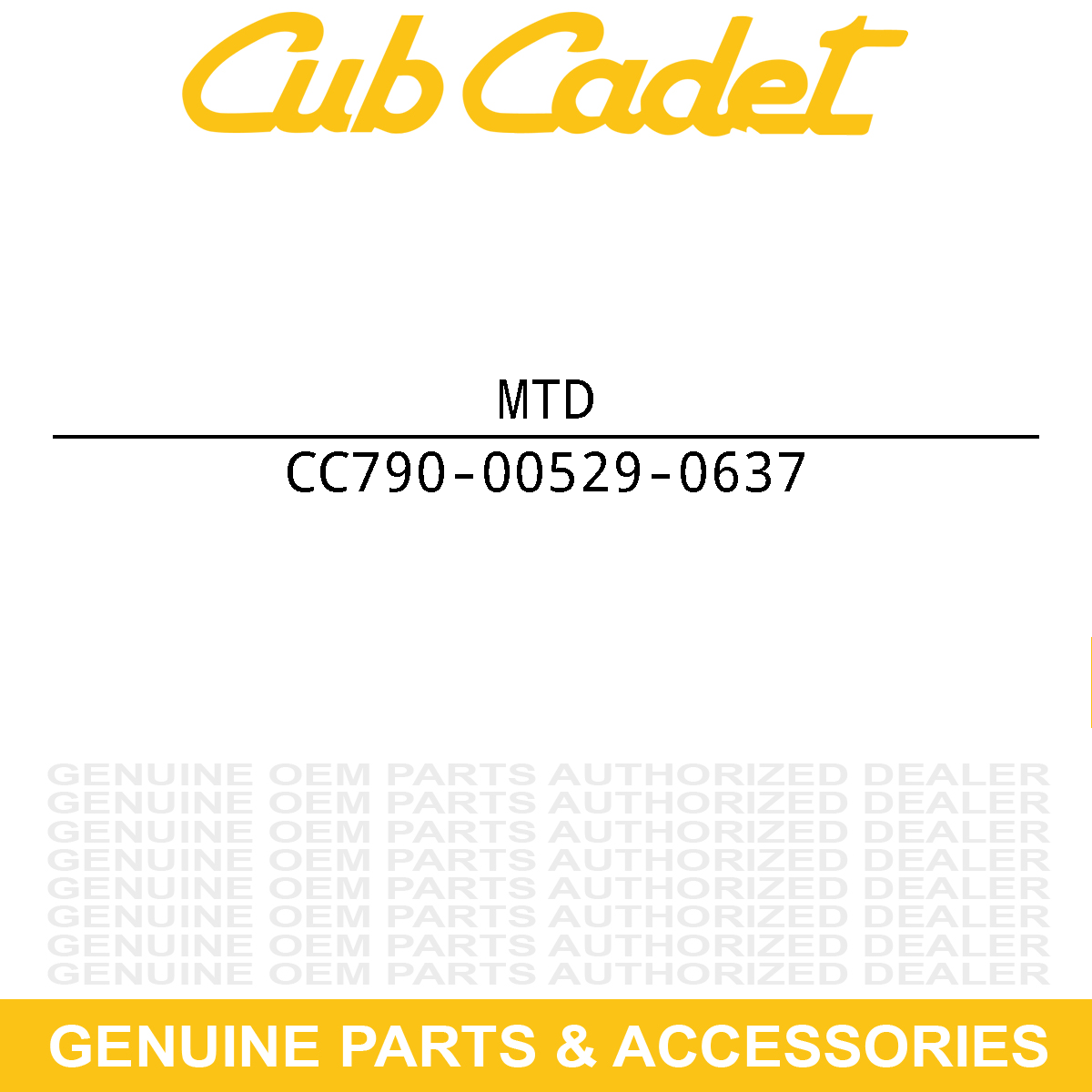 Troy-Bilt 790-00529-0637 Chute