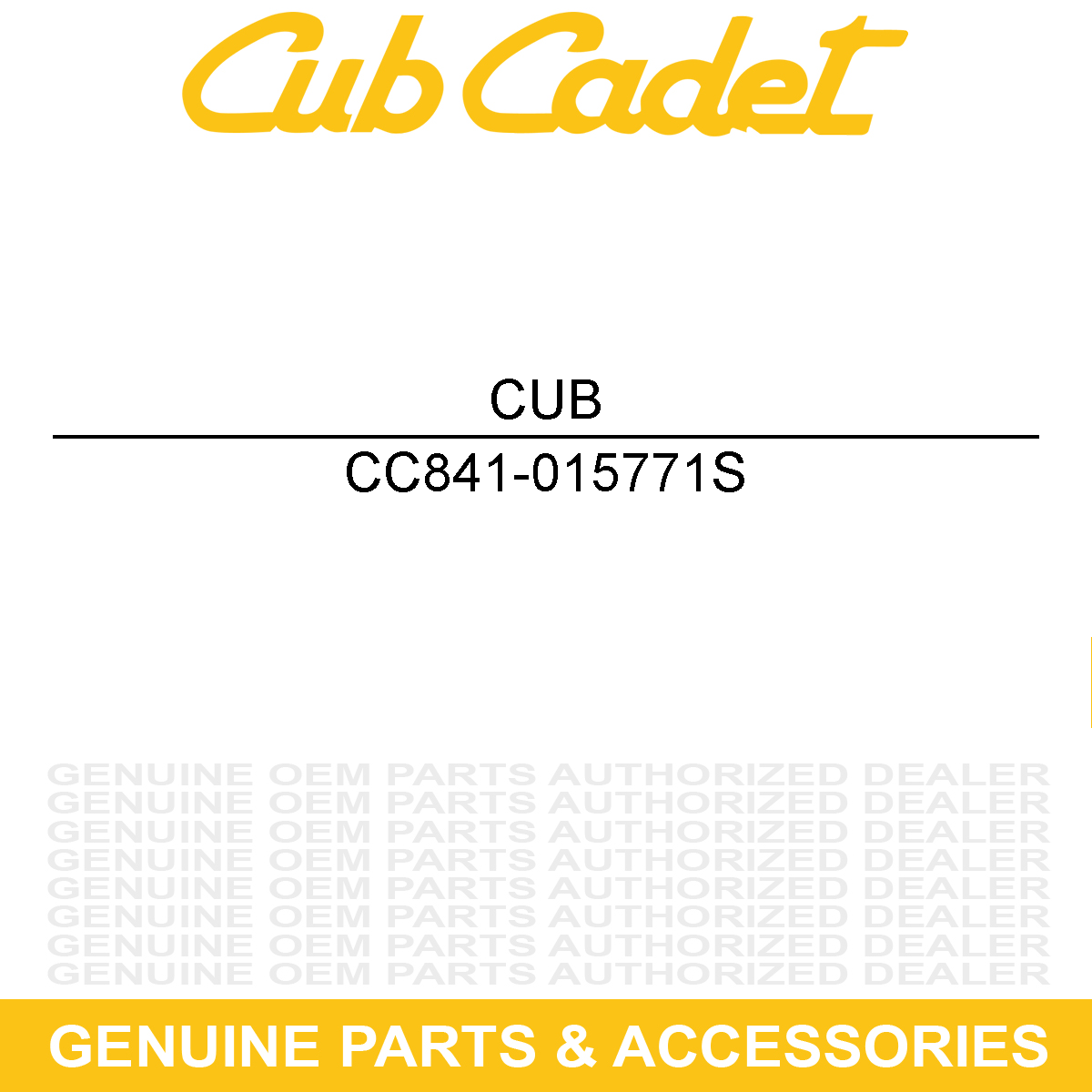 MTD 841-015771S Cover