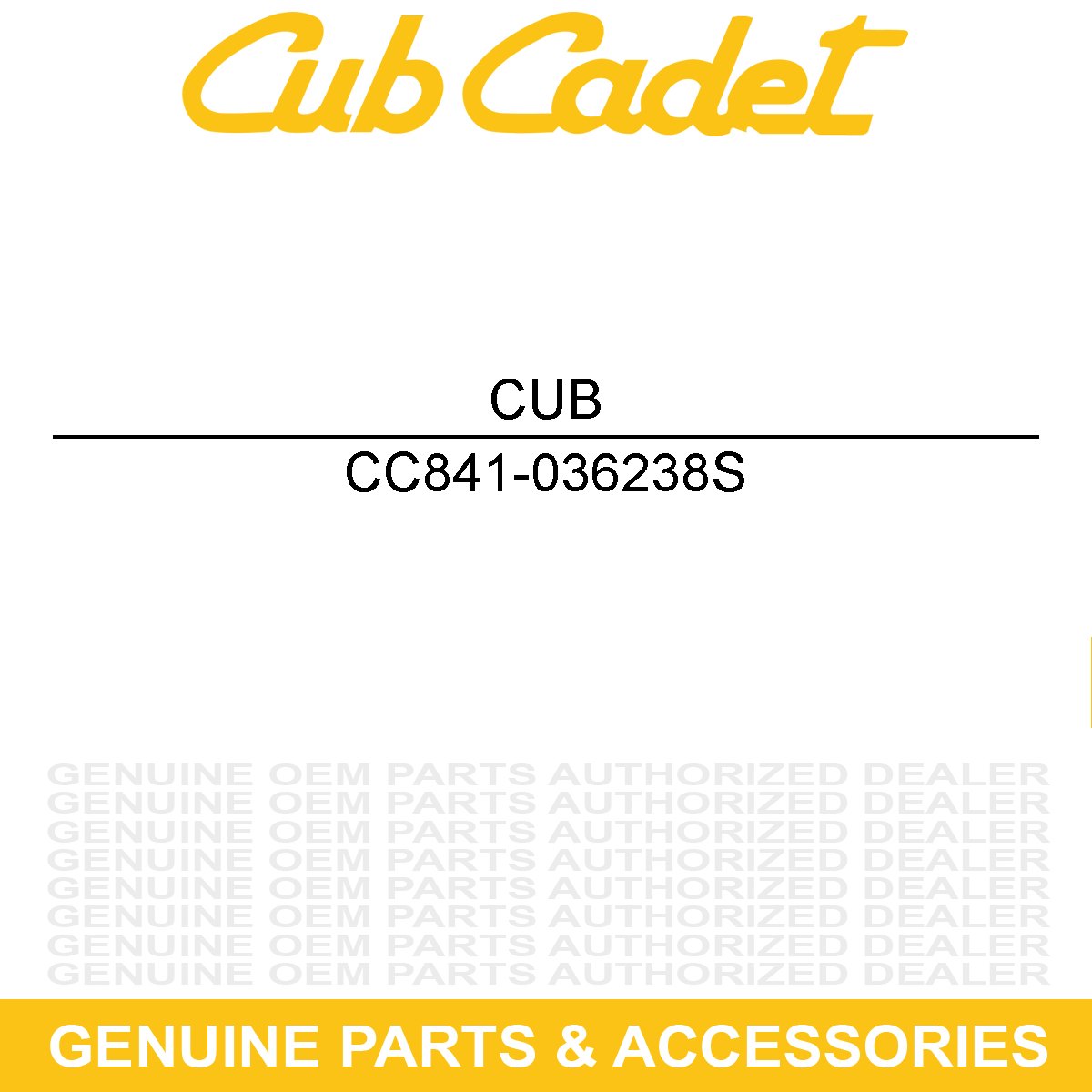 MTD 841-036238S Housing