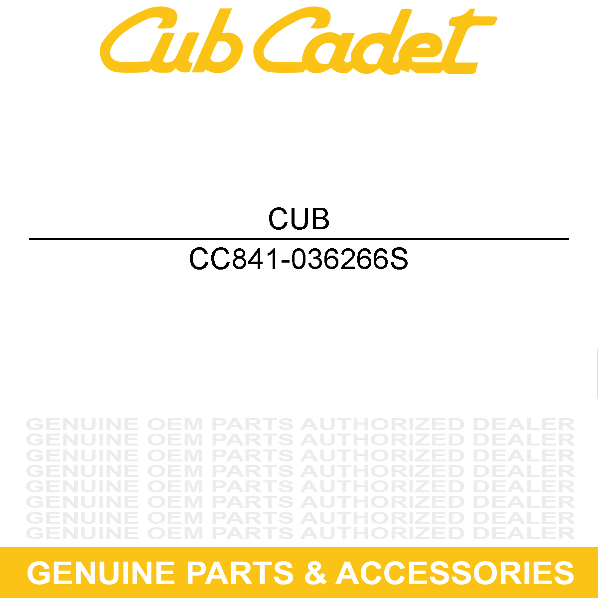 MTD 841-036266S Cutting Head