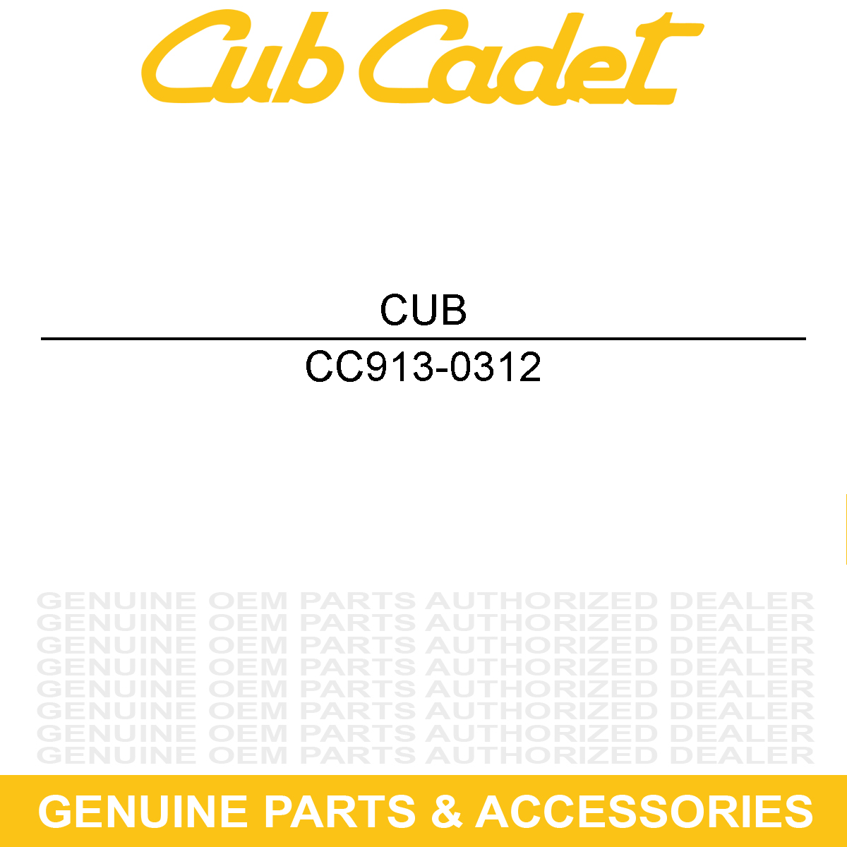 MTD 913-0312 Chain