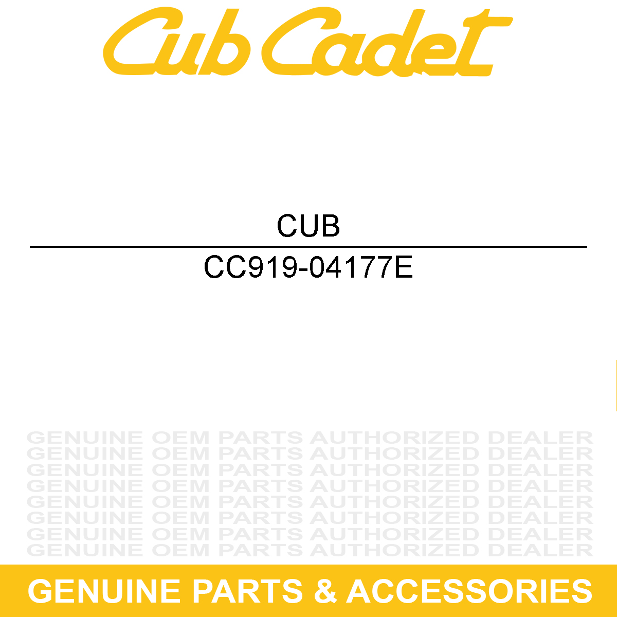 MTD 919-04177E Axle Bar