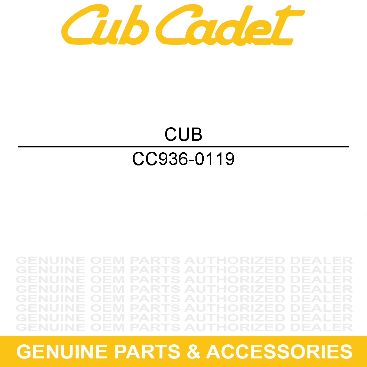 MTD 936-0119 Washer