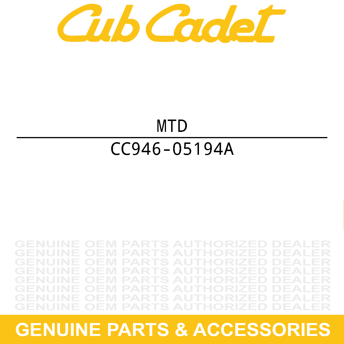 MTD 946-05194A Cable