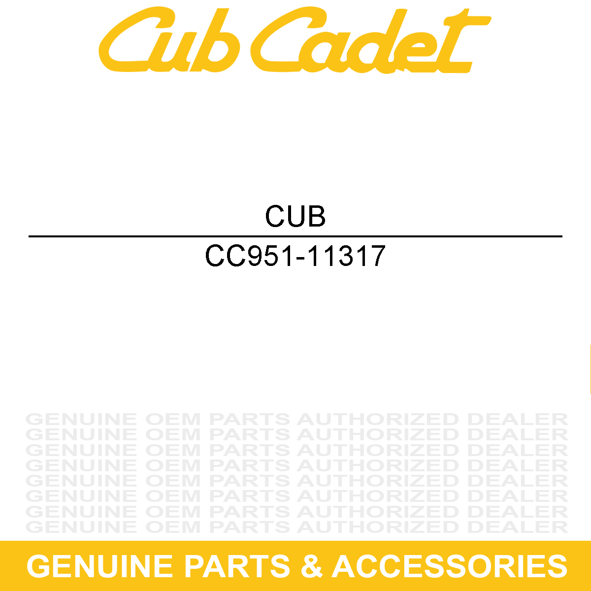 MTD 951-11317 Baffle