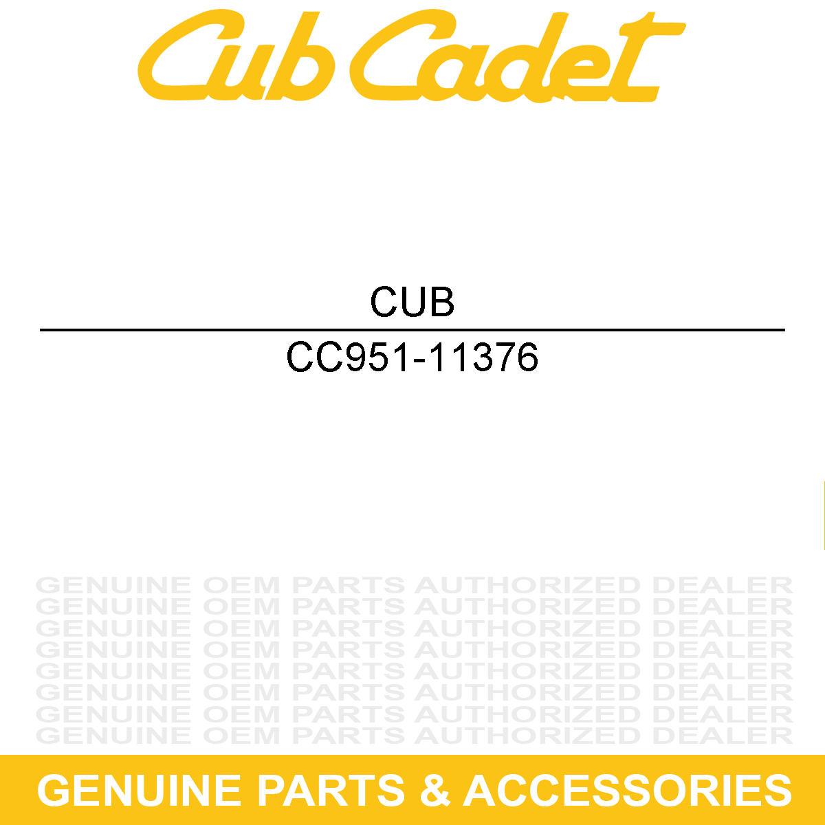 Troy-Bilt 951-11376 Gasket