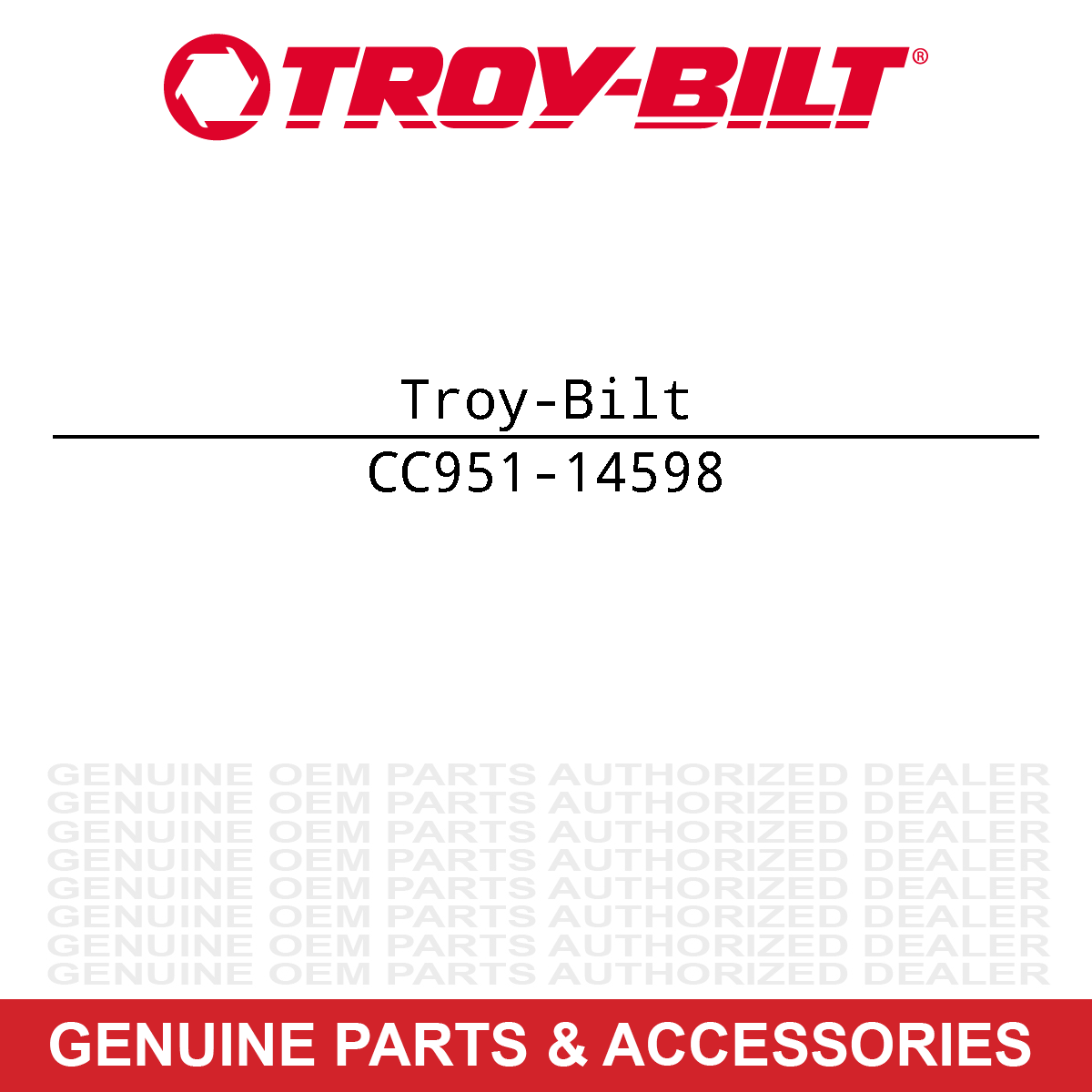 Troy-Bilt 951-14598 Ignition Coil