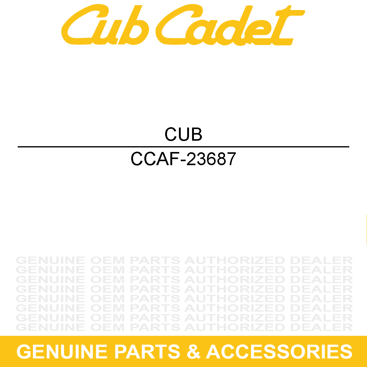 CUB CADET AF-23687 Bracket