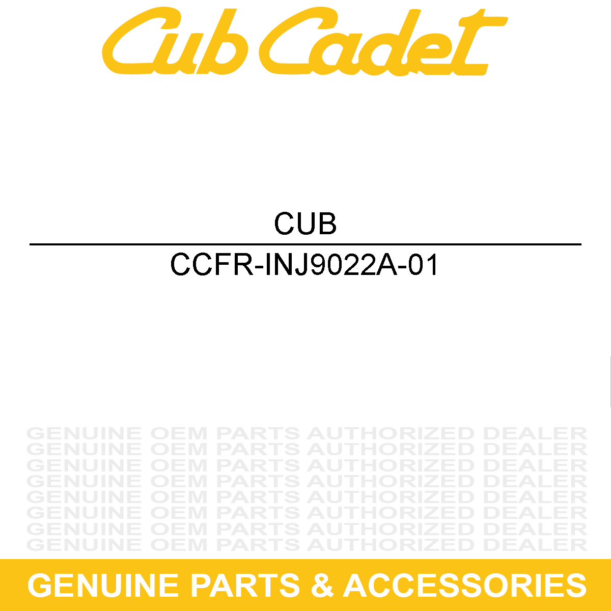 MTD FR-INJ9022A-01 Pin