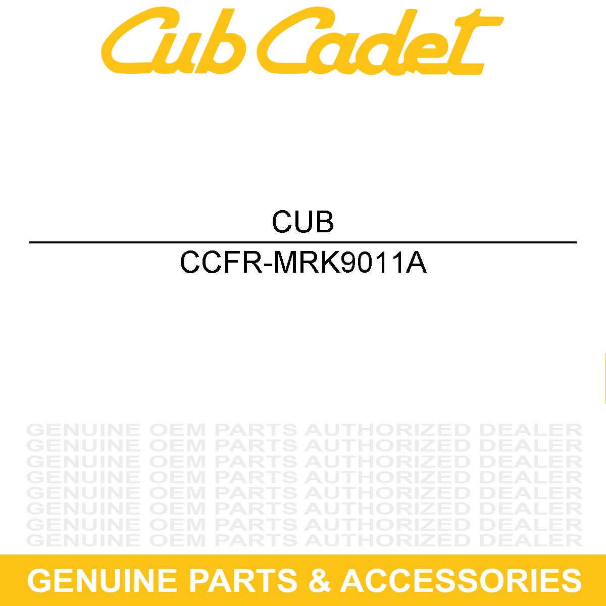 CUB CADET FR-MRK9011A Wheel