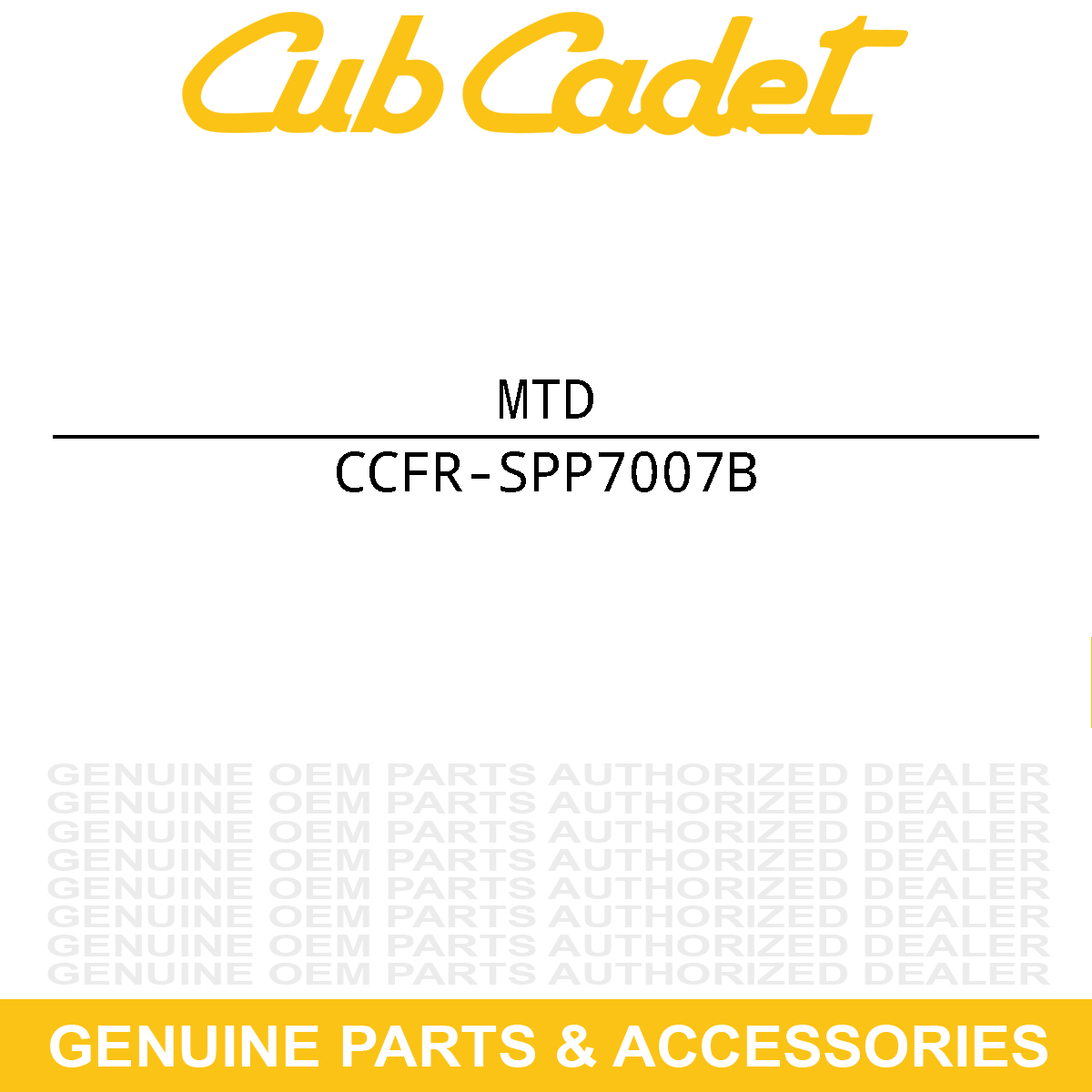 MTD FR-SPP7007B Station Board