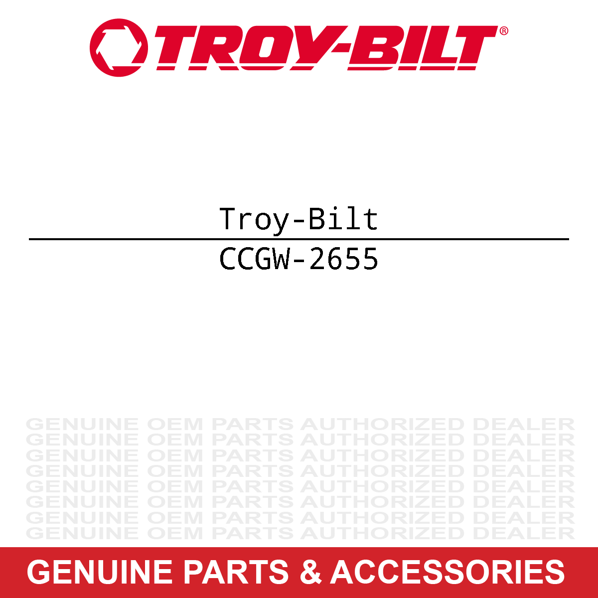 Troy-Bilt GW-2655 Shaft