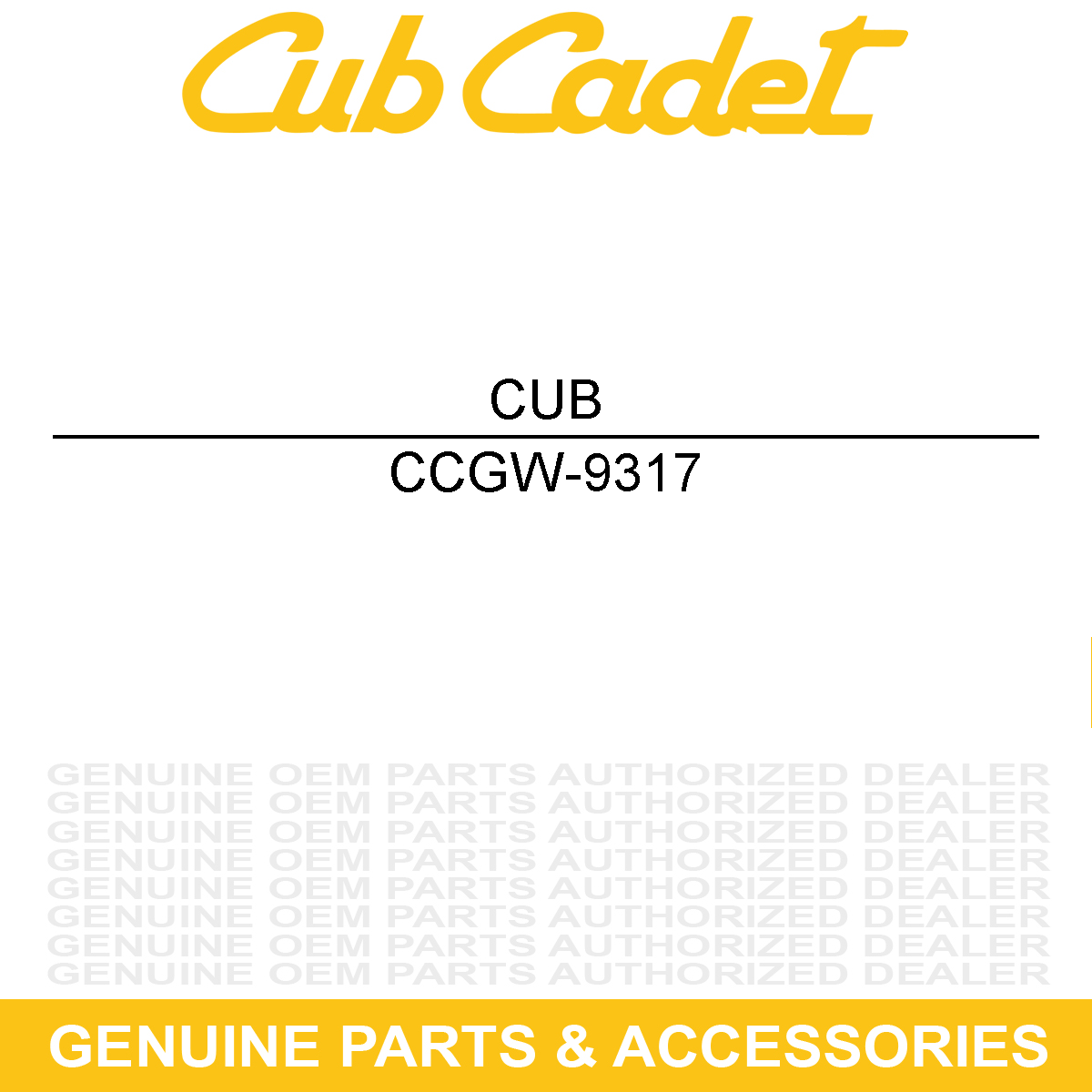 MTD GW-9317 Pin