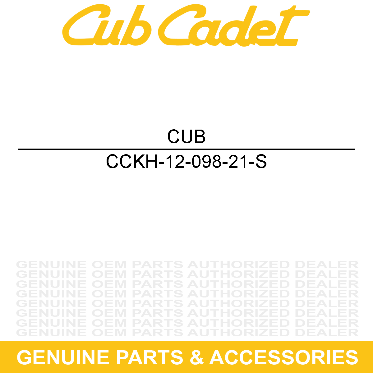 CUB CADET KH-12-098-21-S Starter