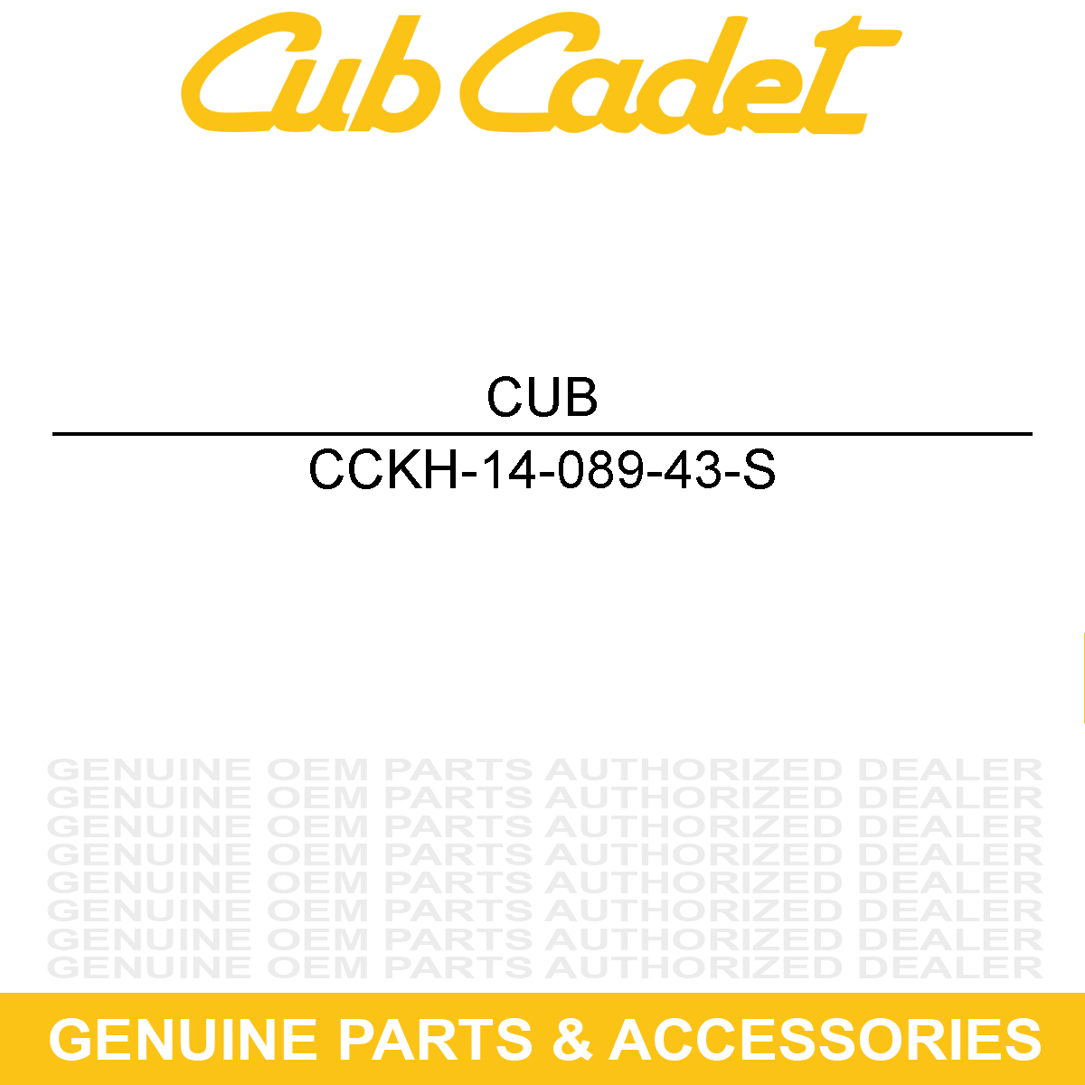CUB CADET KH-14-089-43-S Spring
