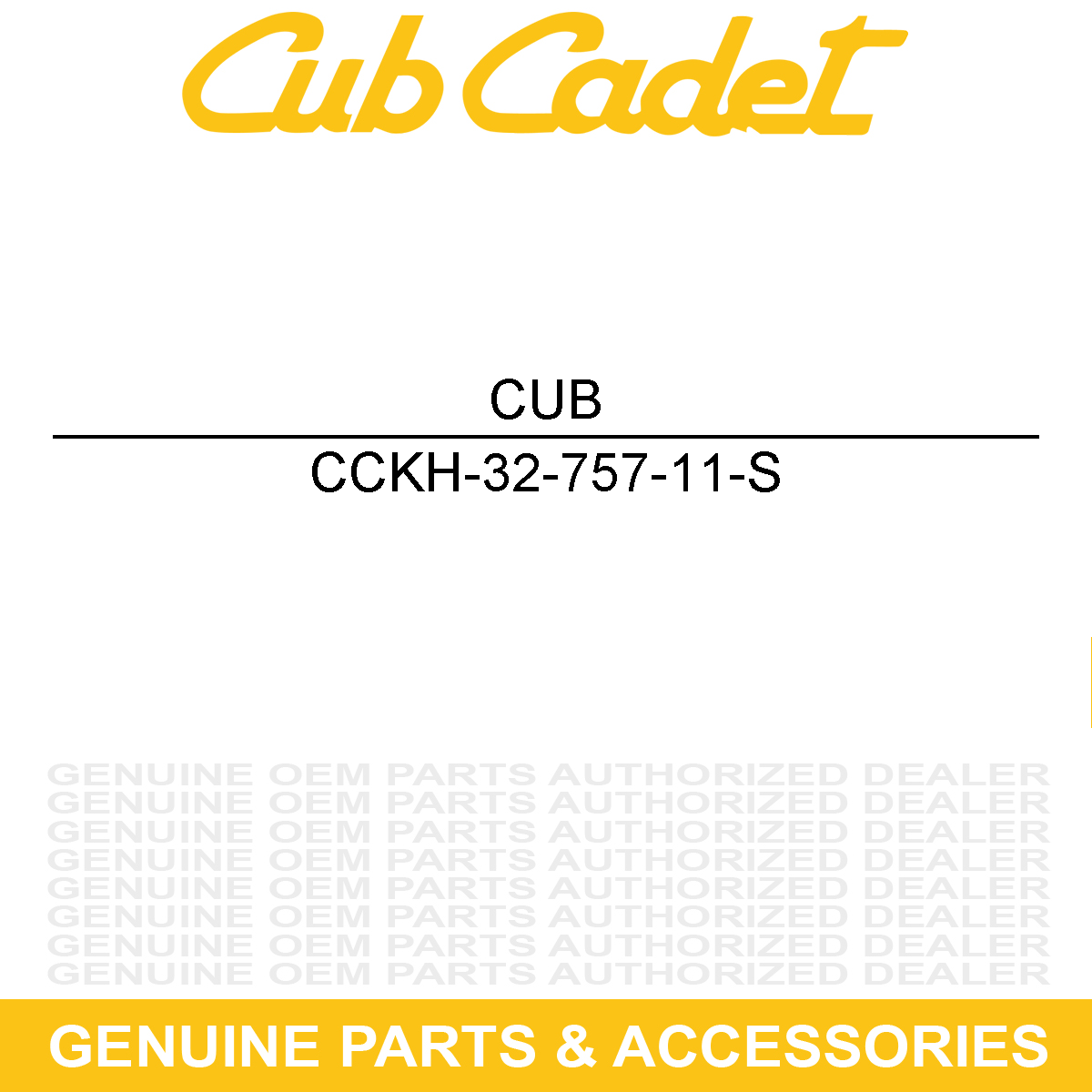 CUB CADET KH-32-757-11-S Carburetor