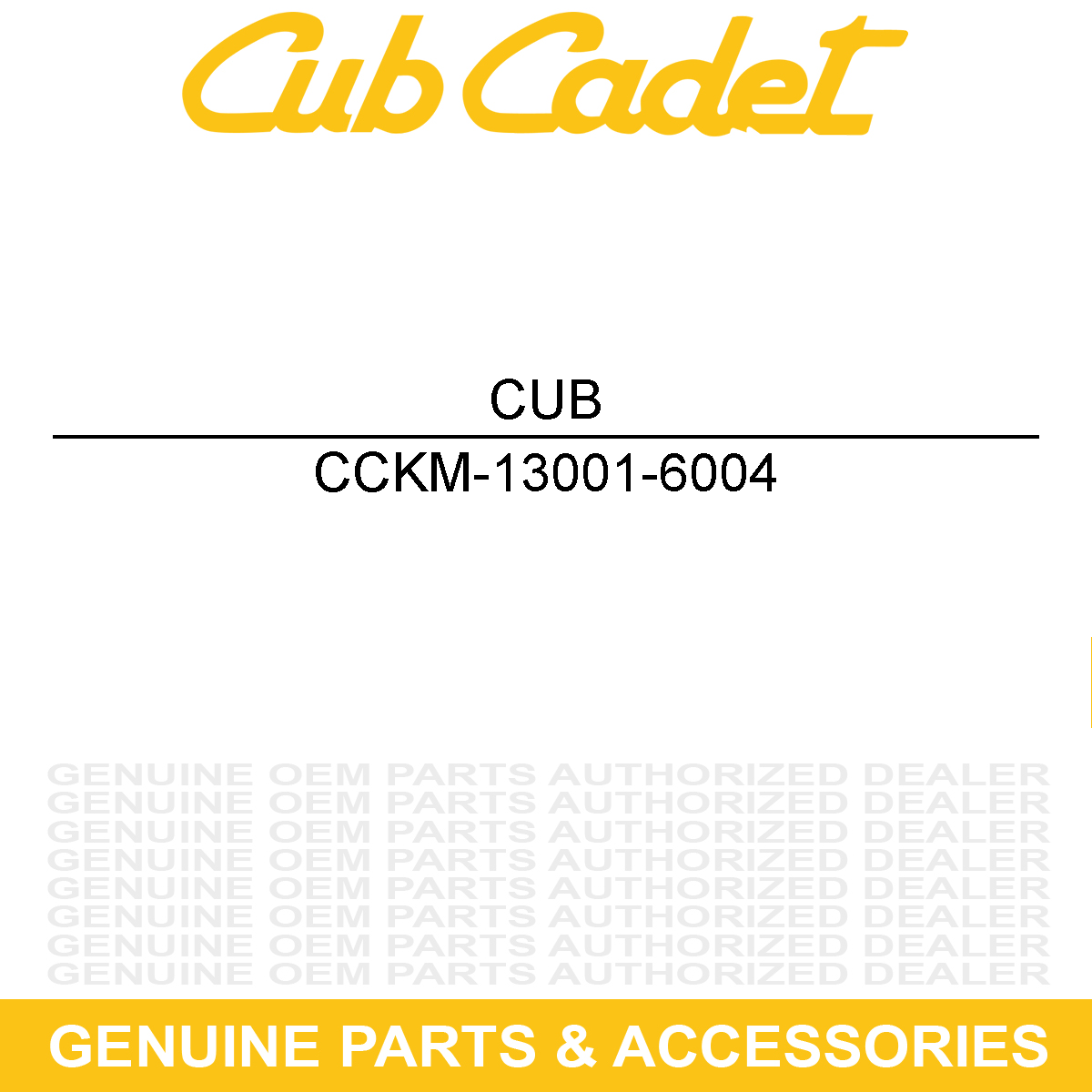 CUB CADET KM-13001-6004 Piston
