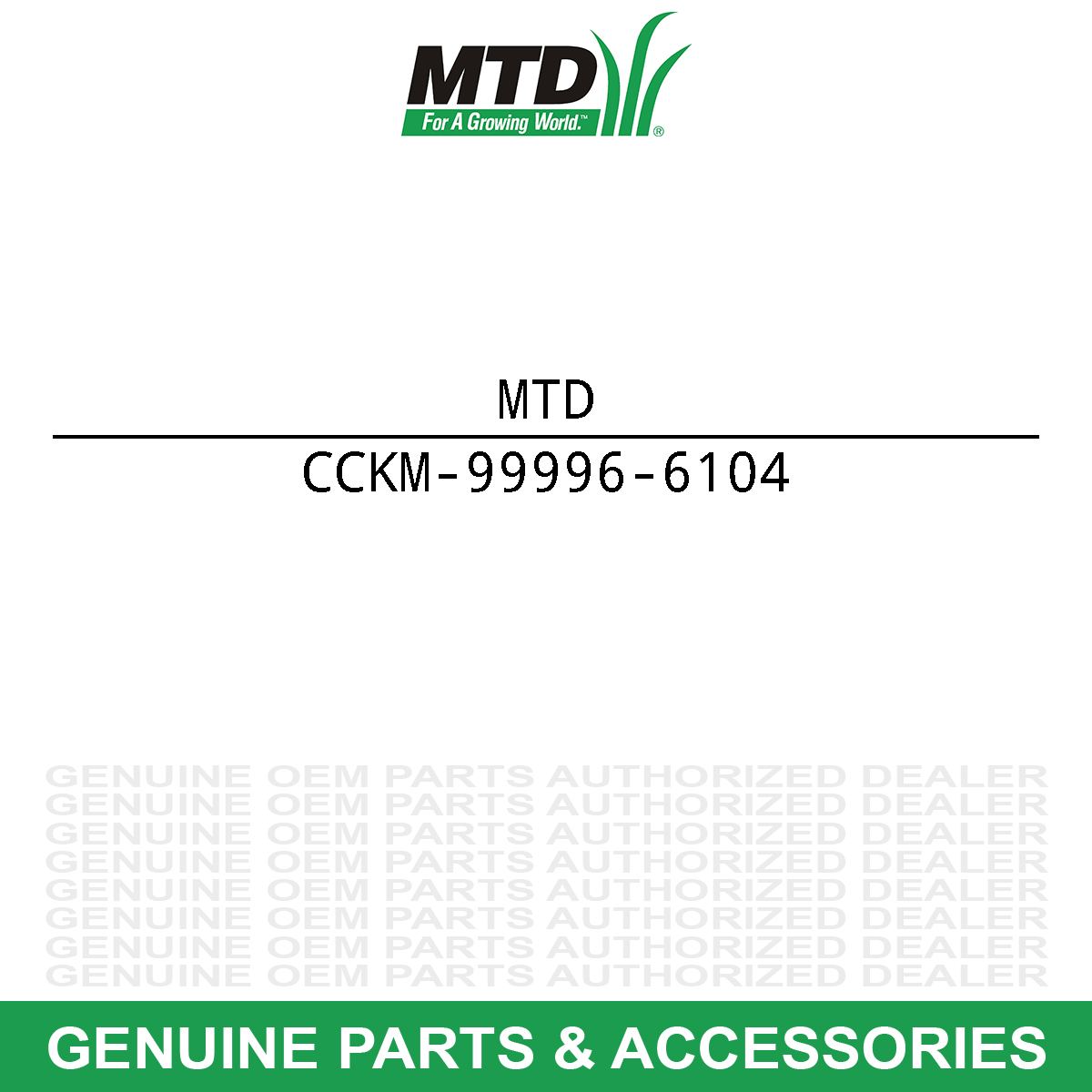 MTD KM-99996-6104 Breather