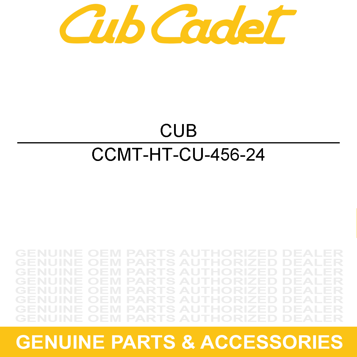 CUB CADET MT-HT-CU-456-24 Bracket