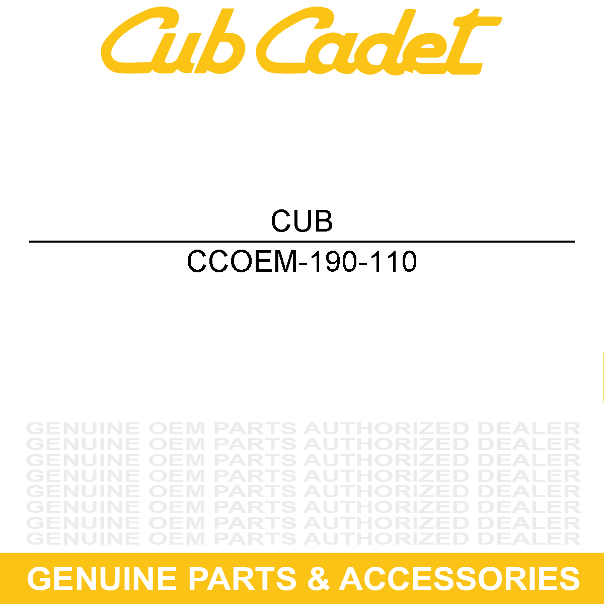 MTD OEM-190-110 Grass Cather