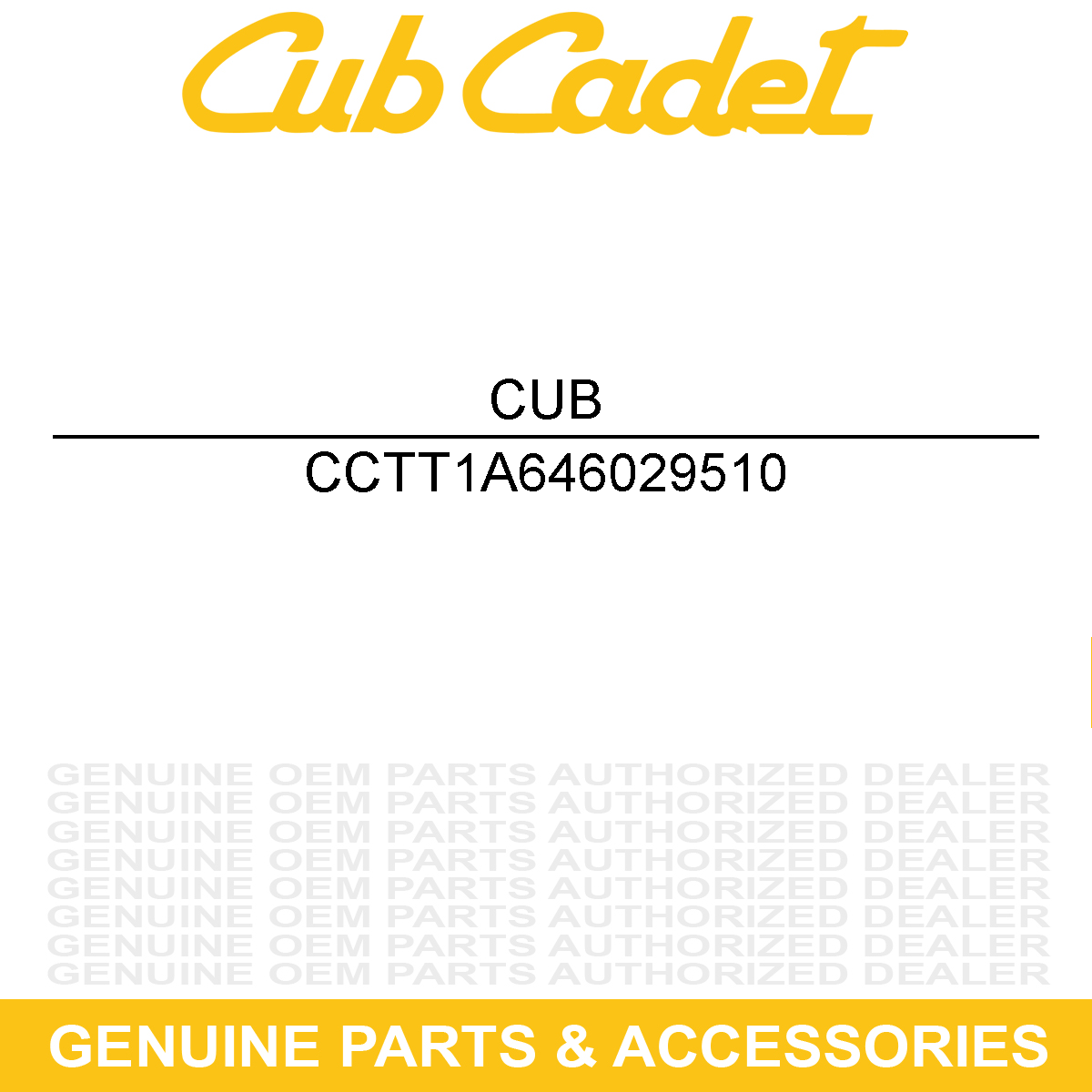 MTD TT-1A646029510 Shaft