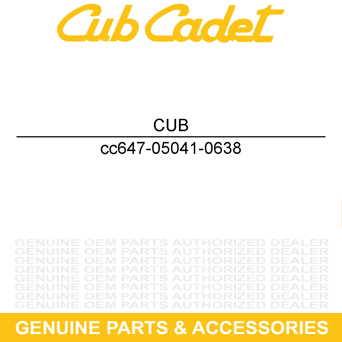 MTD 647-05041-0638 PTO Handle Asm