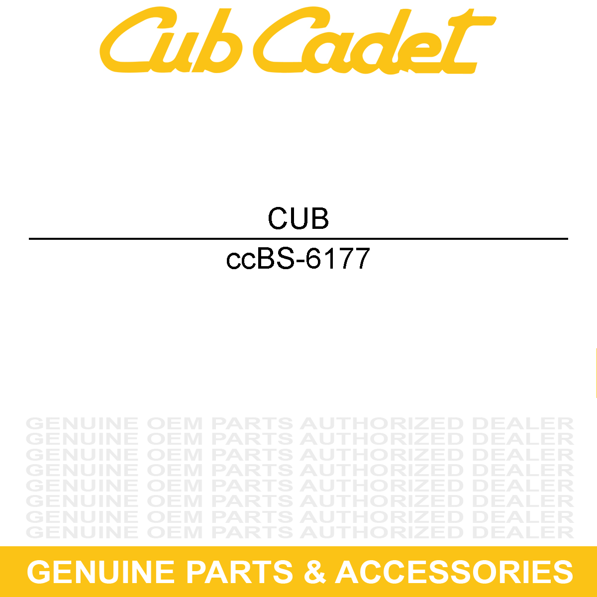 CUB CADET BS-6177 Nozzle