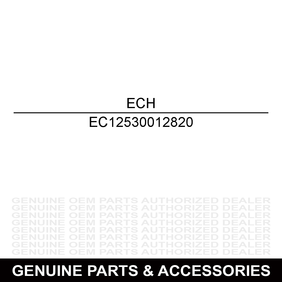 Echo 12530012820 Rebuild