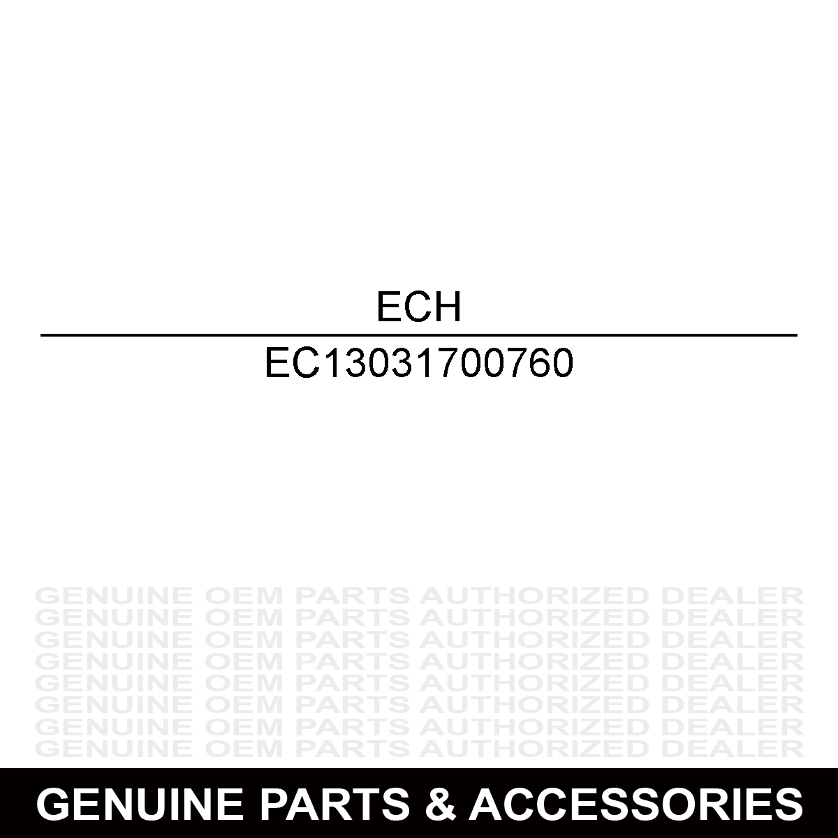 Echo 13031700760 Air Filter